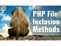 PHP File inclusion include vs Require method in Hindi Learn PHP in