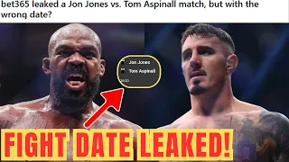 🔥 Jon Jones vs. Tom Aspinall Is Actually Happening! 🥊 Fight Date Leaked 📅