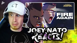 joey nato reacts to fire again ft ashnikko valorant champions 2022
