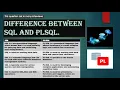 SQL and PLSQL Difference between SQL and PLSQL key differences of SQL and Syllabusme