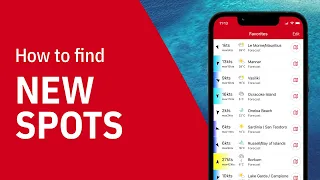 Find New Spots - Windfinder App