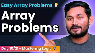 Easy Array Problems in JavaScript Day of Problem Solving with JS