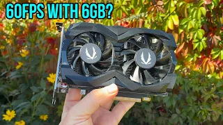 60 FPS with 6GB of VRAM?..