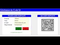 Formulaire et Generateurs de code Qr avec Tkinter PYTHON