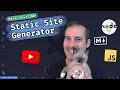 Make your own custom STATIC SITE GENERATOR with NodeJS JavaScript