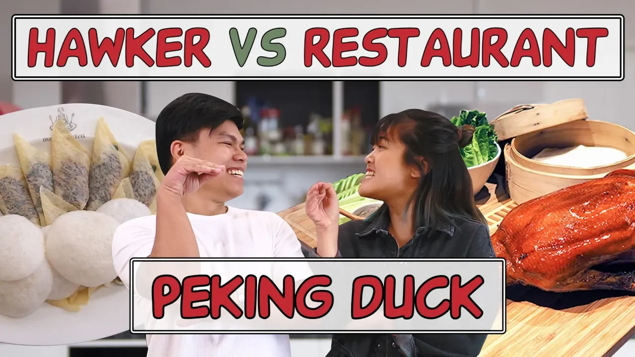 HAWKER VS RESTAURANT   Peking Duck in Singapore   EP 13