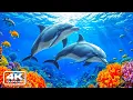 Download Lagu WONDERS OF OCEAN 4K - Scenic Sea Wildlife Film With Calming Music - Sea Animals for Relaxation