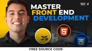 Create Responsive Multipage Website using HTML CSS JavaScript in Hindi