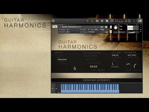 Guitar Harmonics v2.5 product video
