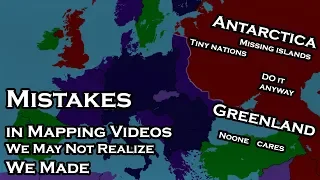 Mistakes in Mapping s We May Not Realize We Made