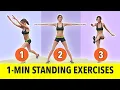 1-Minute Standing Exercises - No Jumping