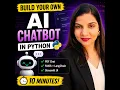 Build Your Own AI Chatbot in Python LangChain FAISS Streamlit Step-by-Step
