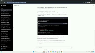 how to take keyboard input in python