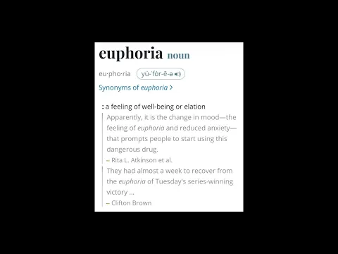 Video Thumbnail: euphoria