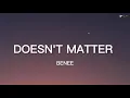 BENEE - Doesn't Matter (Lyrics)