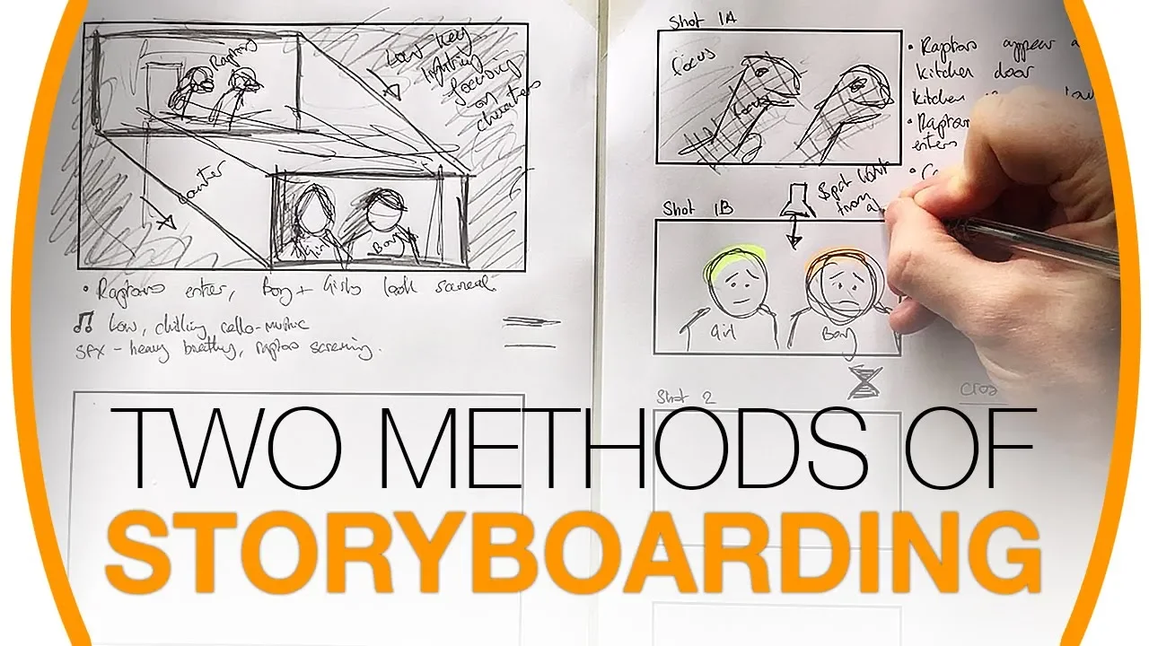 How to draw A-grade storyboards (even if you can't draw!) | Media studies tutorial