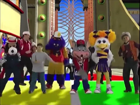 chuck e cheese  and  the Galaxy 5000 vhs  ad
