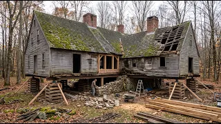 This man single-handedly transformed a 300-year-old barn into a magnificent luxury home!