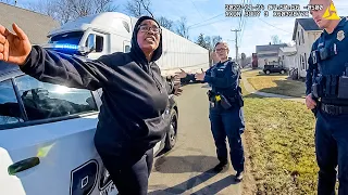 Toxic Girlfriend Loses It When Police Ignore Her Victim Card