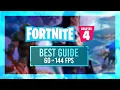 BEST Optimization Guide NEW FEATURES Max FPS Fortnite Chapter 4 Best Settings Win