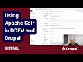 Using Apache Solr in DDEV and Drupal