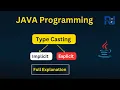 type Casting in JAVA with Example HINDI RPSC Junction