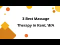 3 Best Massage Therapy in Kent Washington 2024 Massage Studios
