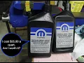 RAM 2500 4X4 Transfer Case Fluid MOPAR BorgWarner 44-46 part 68089195AA