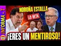 NORONA RETA A LOPEZ DORIGA DICE QUE ES UN MENTIROSO MIRA LO QUE SUCEDIO