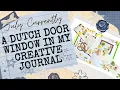 Let s Do Some Fun Cutouts in my Creative Journal Dutch Door Window ft The Washi Tape Shop