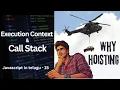 JavaScript Hoisting Execution Context Call Stack in Telugu