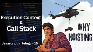 JavaScript Hoisting Execution Context Call Stack in Telugu