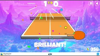Playing Ping Pong Go on Poki
