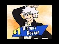 Gojo hits a fat dub in Fortnite