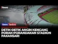Lagu Detik-detik Stadion Pakansari Dihantam Angin Kencang, Warga Panik Berlarian | iNews Terkini 12/2