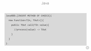 27 Java in Spark