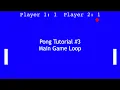 Python Turtle - Ping Pong Main Game Loop