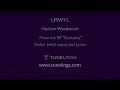 LMWYL - Hudson Westbrook (play-along for guitar)
