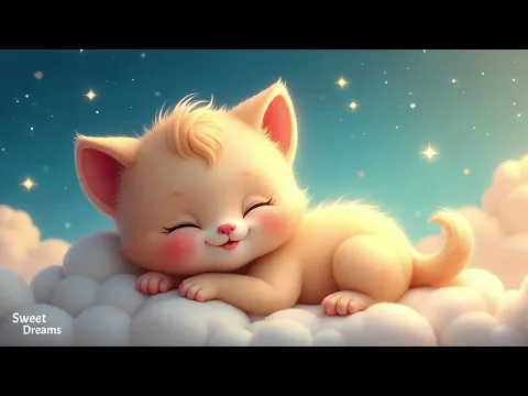 Cute Kitten’s Magical Bells Lullaby – Brahms & Mozart
