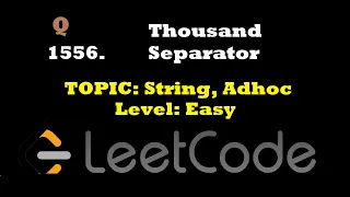 1556 Thousand Separator