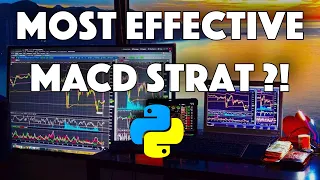 MOST Effective MACD Strategy for DAYTRADING Crypto - Backtesting Data Traders Strategy in Python