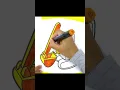 Excavator Coloring Pages for Kids Coloring Construction Vehicles at Work