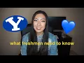 23 Things to Know Before Starting at BYU