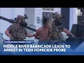 Middle River barricade ends with arrest during Baltimore County search warrant in teen homicide p