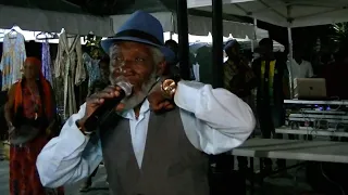 rocksteady royalty dennis walks nice up kingston night market feb 2025 