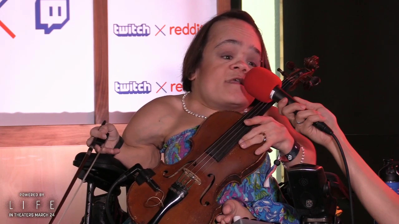 Gaelynn Lea - Watch the World Unfold Twitch/Reddit Event Gaelynn Lea - Watch the World Unfold Twitch/Reddit Event