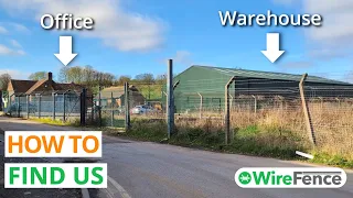 How to Find Us Warehouse Location WireFence