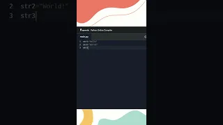 String Concatenation in Python