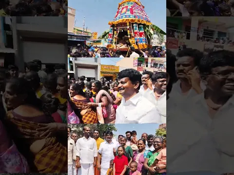 திக்கெட்டும் மக்கள் வெள்ளத்தில்;விண்ணதிரும் குமரனின் கோஷத்தில் மனமுருகி தேர் இழுத்து வழிபட்ட தருணம்!