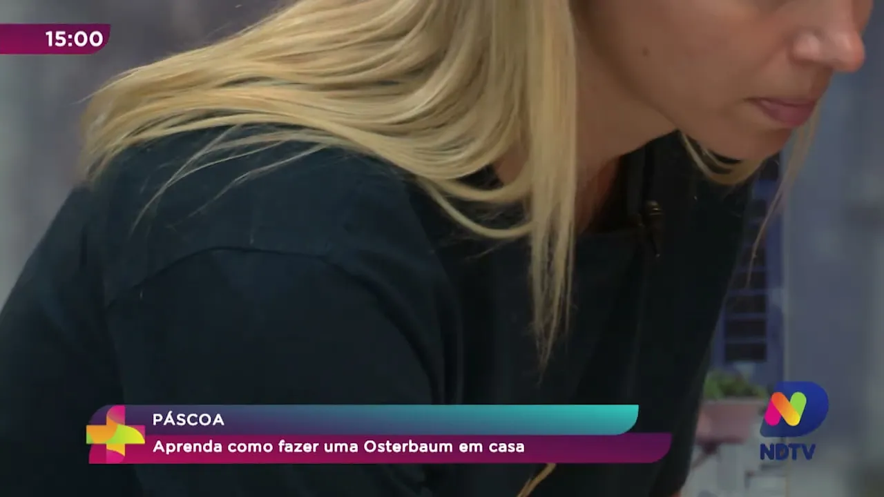 Páscoa: aprenda como fazer uma osterbaum em casa